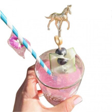(1PCs) 1/6pcs Horse Drink Stirrers Set Stylish Cocktail Mixing Sticks for Party Bar Club