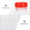 10 pezzi bottiglie 500 ml trasparenti con graduata 7