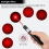 Range Pointer, Red Pointer High Power, Pointer Powerful High Pointer, Usb Rechargeable Pointer For O 4