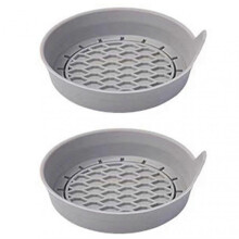(Grey) Universal Non-Slip Car Cup Holder Anti-Rattle Drink Coaster for SUV & Sedan, Protects Interior & Keeps Drinks Secure