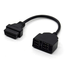 Kompatibel mit Toyota Diagnose-Scanner-Adapterkabel – 22-poliger OBD1-zu-16-poliger OBD2-Konverter