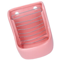 Ceramic Rabbit And Chinchilla Feeder, Easy To Use, -Turning