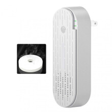 (US plug, White) Mini Airs Purifiers for Home Plug In Filterless Airs Ionizer 35db Quiet Compact Negative Ions Airs Purifier