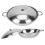 Individual Hotpot Set Silver 2pcs 10.2x10.2in 5