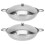 Individual Hotpot Set Silver 2pcs 10.2x10.2in 7