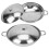 Individual Hotpot Set Silver 2pcs 10.2x10.2in 4