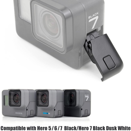Πλαϊνό κάλυμμα κάμερας συμβατό με Hero7 Black USB-C - Συμβατό με θύρα Πλαϊνό κάλυμμα Α 2