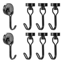 8 stuks magnetische haken, magnetische vrachtwagenhaken, magnetische koelkasthaken, magnetische keukenhaken, magnetische kledinghaken