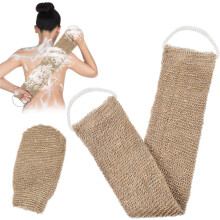 Bamboe Rugreinigingshandschoen - 100% natuurlijke hennep exfoliërende spons voor douche en bad - Unisex