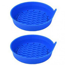 (Blue) Universal Non-Slip Car Cup Holder Anti-Rattle Drink Coaster for SUV & Sedan, Protects Interior & Keeps Drinks Secure