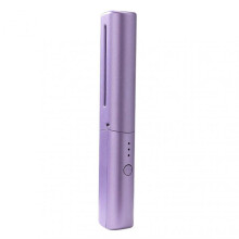 (Purple) Electric Hot Comb Multifunctional Straight Hair Straightener Comb for Women Men
