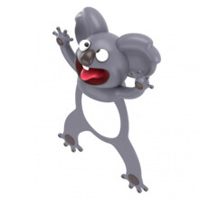 (I) Wacky Bookmark for More Fun Reading 3D Stereo Cartoon Lovely Animal Bookmark Wacky Bookmark