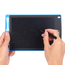 8,5 Zoll LCD-Schreibtafel für Kinder, Blau, 225x145x5mm