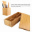 Chopstick Box with Bamboo Spoon Cage Japanese Style Tableware Storage Container 9