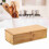 Chopstick Box with Bamboo Spoon Cage Japanese Style Tableware Storage Container 6