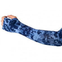 (2) UV Sun Protection Arm Sleeves Sweat Absorption Summer Cooling Sleeves for Women Men Fishing Running