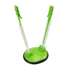 (Green) Baggy Rack Reusable Baggy Rack Holder For Food-Prep Bag Kitchen Empty Food Bag Holder