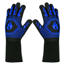 Πυρίμαχα γάντια φούρνου, γάντια ανθεκτικά στη θερμότητα από υλικό τριών