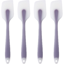 Innovatives Silikonspatel-Set, ergonomischer Komfortgriff, hitzebeständig bis 230 C, Edelstahlkern, geruchsneutral und BPA-frei, nahtloses Design