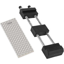 Veelzijdige slijppartner, professionele slijpsteenhouder voor betrouwbaar grof en fijn slijpen, antislip siliconen ontwerp zorgt voor stabiliteit