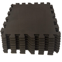 Grendle 30.5 x 30.5 x 1cm Interlocking Foam Mat Set (8 Piece Black)