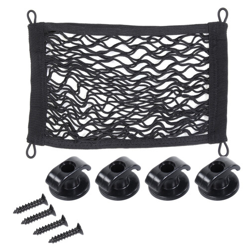 Universal Car Trunk Elastic Net Organizer - Easy Installation 1