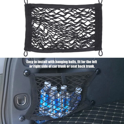 Universal Car Trunk Elastic Net Organizer - Easy Installation 2