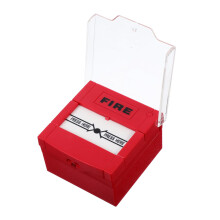 Manual Fire Alarm Button, WeatherResistant Resettable Emergency Call Point, Fire Safety Switch, Easy Installation
