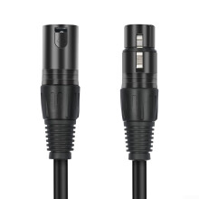 Performance Double Shielded Mic Cable Male To Female, 5 Meter, 500 cm Length, Compatible With Most Devices