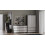 MALWA SS-90 wardrobe  anthracite/white 8