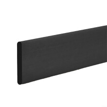 2M Foam Cotton Wall Skirting Line For Collision Prevention Black 2M Length Foam Cotton Material