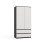 MALWA SS-90 wardrobe  anthracite/white 2
