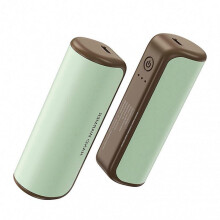(Green) Rechargeable Magnetic Hand Warmer 2 in 1 Hand Warmers Portable Pocket Heaters for Cold Winter