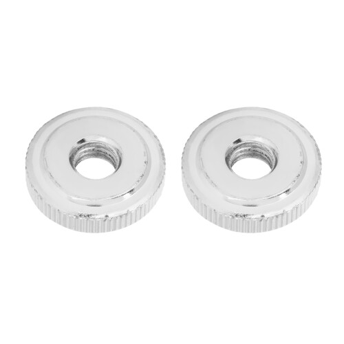 2 Stück GB807 M4-M10 Rändelmuttern, Nickel 1