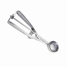 Heat Resistant Stainless Steel Ice Cream Scoop Cookie Scoop 4cm Trigger Handle