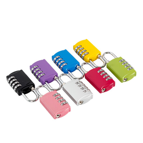 cadenas à combinaison 4 chiffres rose pour , compatible douane 1