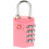 cadenas à combinaison 4 chiffres rose pour , compatible douane 7