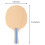 de tenis de con mango cómodo y palo de madera, 1 3