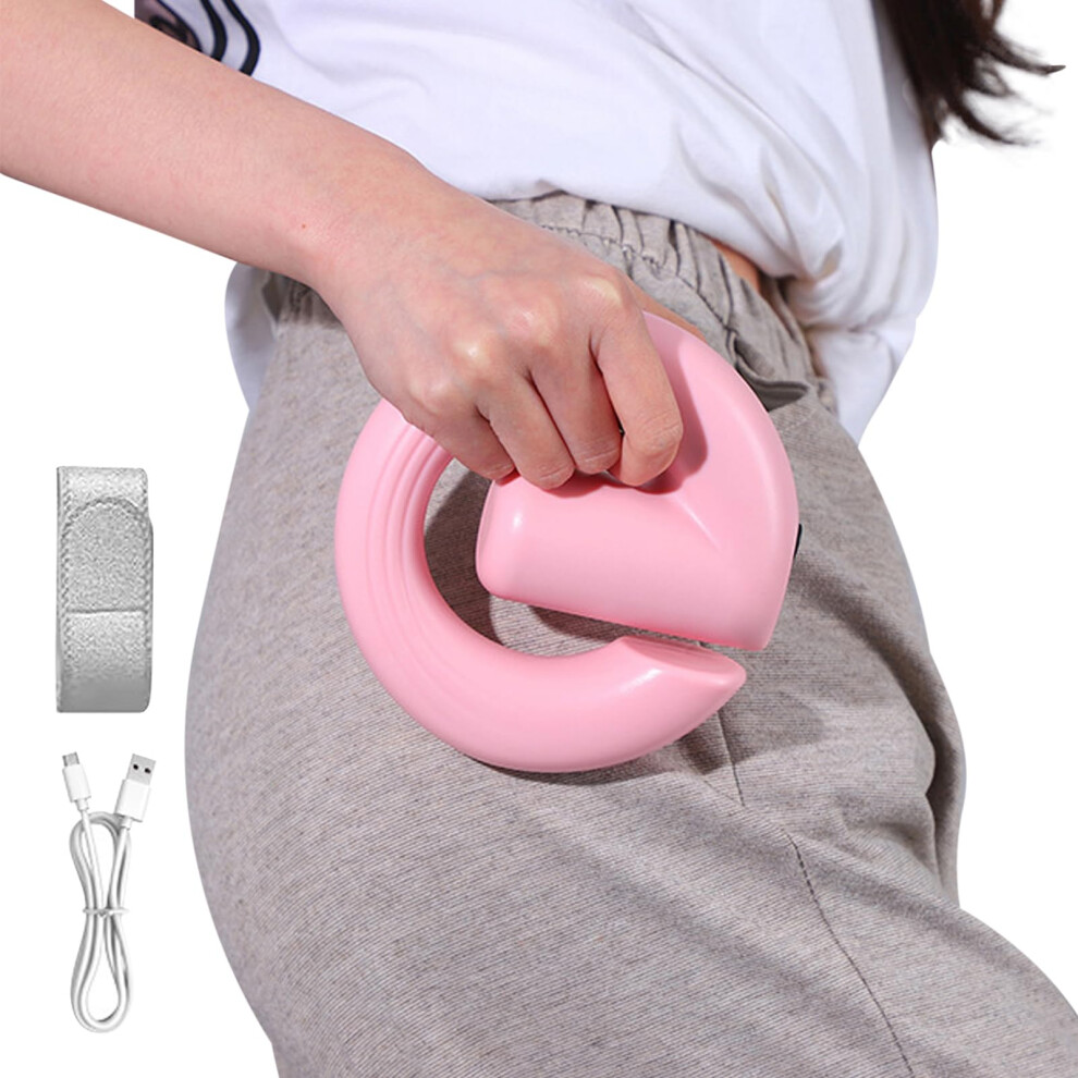 Multifunctional FullBody Fascia Ring Handheld Massager Portable Vibrator Tool For Back Neck Face Shoulder Leg Foot Waist