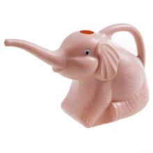 Watering Pot Elephant Design Pink For Kids Gardening Kid Friendly Decorative Style