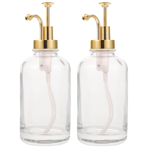 2 Pièces Distributeur De Pour Café En Verre Transparent