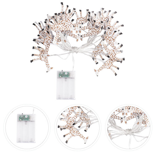 Iron Giraffe String Lights 1set For Party 300x10cm 2