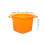 Paint Bucket For Roller Plastic Orange 1pcs For General Users 3