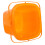 Paint Bucket For Roller Plastic Orange 1pcs For General Users 11