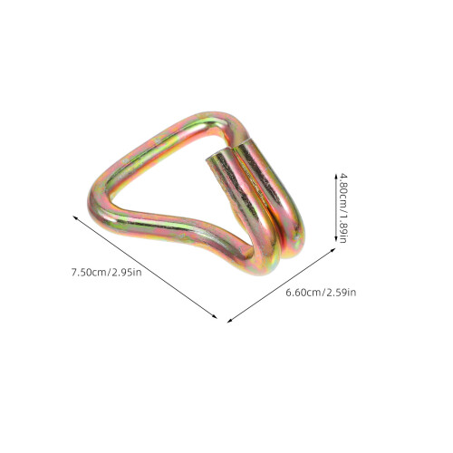Utility Wall Hooks 4pcs 2.95x2.59x1.89in 1