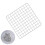 Hard Acrylic Clear Stamp Blocks with Grid for Scrapbooking 5