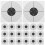100Pcs Archery Targets for Backyard Foldable Paper Sheets 7