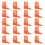 60Pcs Red Plastic Cell Protectors Durable Beekeeping Tools 8