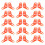 60Pcs Red Plastic Cell Protectors Durable Beekeeping Tools 10