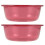 2Pcs Multi-Use Kitchen And Laundry Wash Basin For Clothes Foot Bath 1